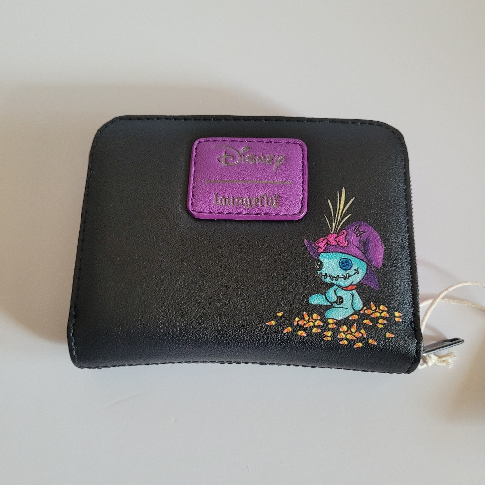 Adorable Loungefly Disney Halloween Lilo and Stitch Backpack and Wallet Set NWT - Picture 7 of 7
